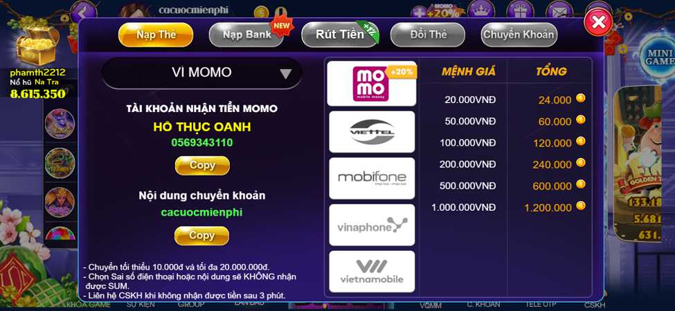 Hướng dẫn cách rút tiền từ trang web game 789Win về tài khoản ngân hàng của bạn - 789Win